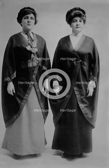 Mrs. Owens and Mrs. C.G. Moore, 1913. Creator: Bain News Service.