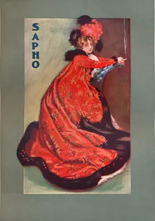 Mrs Olga Nethersole in 'Sapho'' c1900