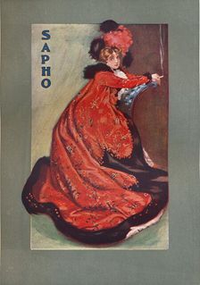 Mrs Olga Nethersole in 'Sapho'' c1900