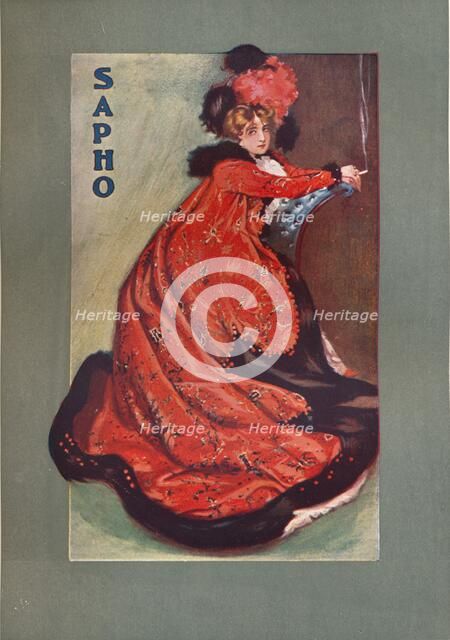 'Mrs Olga Nethersole in ''Sapho''', c1900. Artist: Unknown.