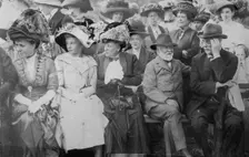 Mrs. A. Carnegie & Daughter; A. Carnegie, between c1910 and c1915. Creator: Bain News Service