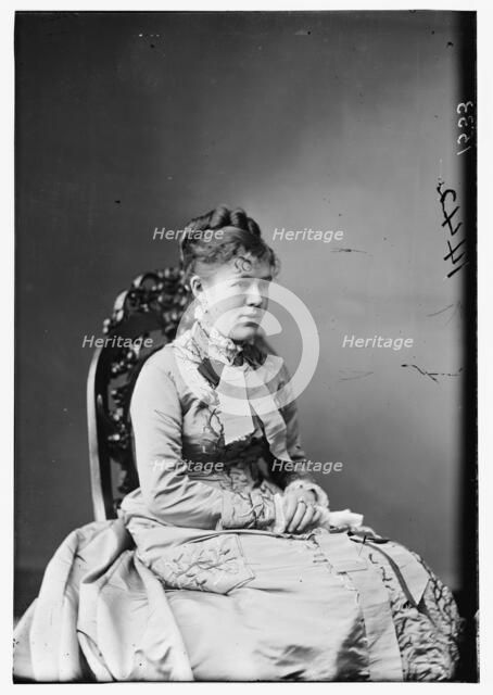 Mrs. A. Sartoris (Nellie Grant), between 1870 and 1880. Creator: Unknown.