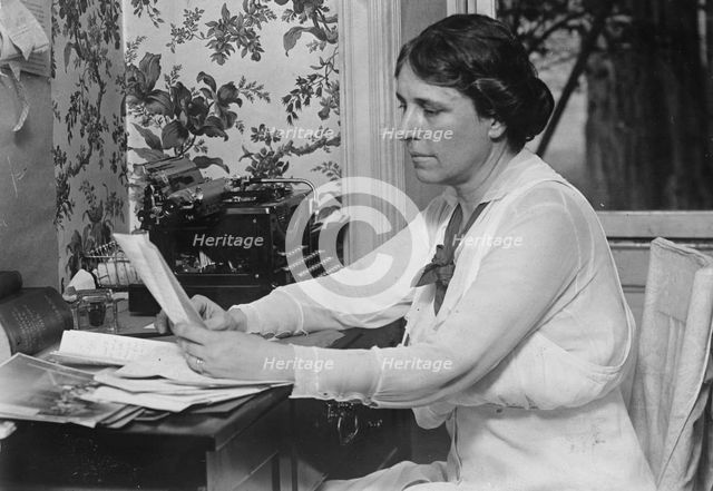 Mrs. Abby Scott Baker, 1916. Creator: Bain News Service.