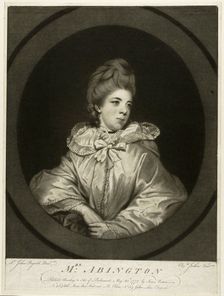Mrs. Abington, published 1772. Creator: Elizabeth Judkins