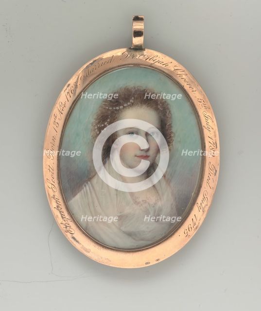 Mrs. Abijah Cheever (Elizabeth Scott), ca. 1795. Creator: Nathaniel Hancock.