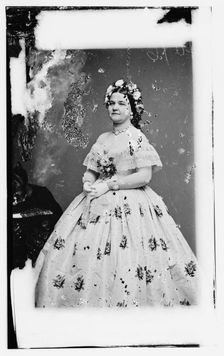 Mrs. Abraham Lincoln, between 1855 and 1865. Creator: Unknown