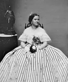 Mrs. Abraham Lincoln, between 1855 and 1865. Creator: Unknown