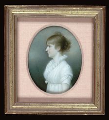 Mrs. Abraham Van Santvoort of New York, ca. 1805. Creator: Ezra Ames