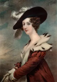 Mrs Agar Ellis 19th century (1910).Artist: Samuel William Reynolds