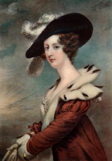 Mrs Agar Ellis 19th century (1910).Artist: Samuel William Reynolds