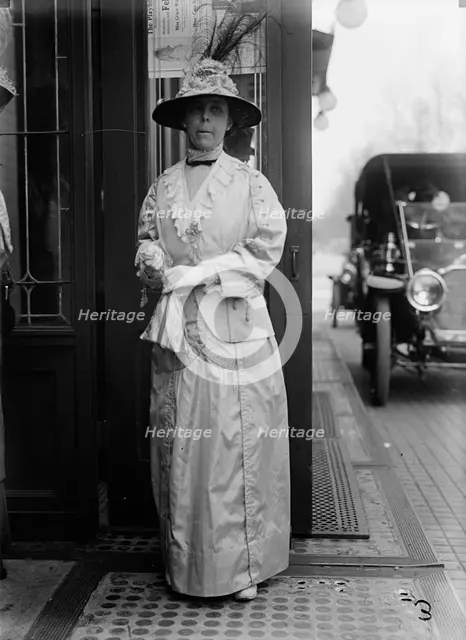 Mrs. Albert Sidney Burleson, 1st Breakfast, 1913. Creator: Harris & Ewing.