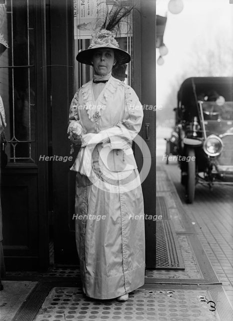 Mrs. Albert Sidney Burleson, 1st Breakfast, 1913. Creator: Harris & Ewing.