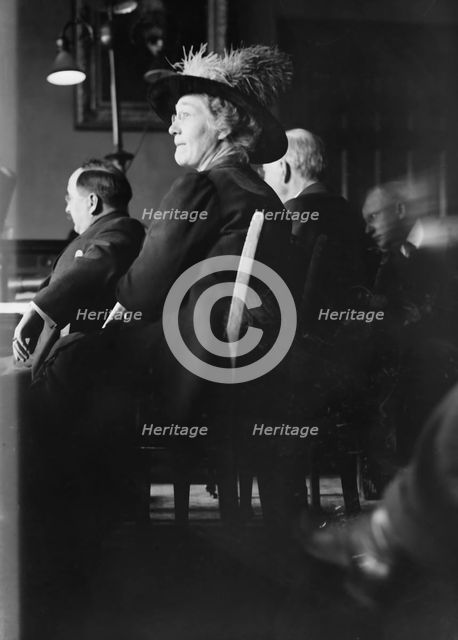 Mrs. Angle in court, 1915. Creator: Bain News Service.