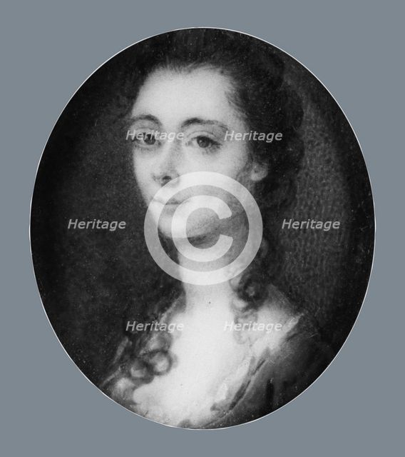 Mrs. Andrew Symmes (Lydia Gale), ca. 1763. Creator: Unknown.