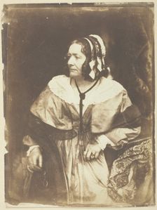 Mrs. Anna Brownell Jameson, 1844. Creators: David Octavius Hill, Robert Adamson, Hill & Adamson
