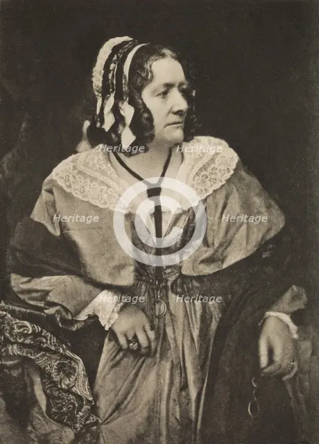 Mrs. Anna Brownell Jameson, between 1843 and 1847; from Camera Work, January 1912. Creator: Unknown.