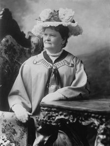Mrs. Anna O. Hagsteot seated, 1910. Creator: Bain News Service