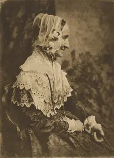 Mrs Anne (Palgrave) Rigby, 1880-1890. Creators: Hill & Adamson, James Craig Annan