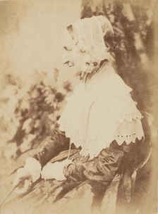 Mrs. Anne Rigby, née Anne Palgrave, 1843-1846. Creator: Hill & Adamson