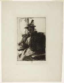Mrs. Armour, 1894. Creator: Anders Leonard Zorn