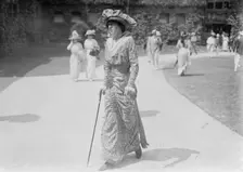 Mrs. Arthur S. Burden at Newport, 1913. Creator: Bain News Service