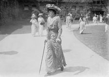 Mrs. Arthur S. Burden at Newport, 1913. Creator: Bain News Service