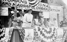 Mrs. B. Harriman, 1912. Creator: Bain News Service