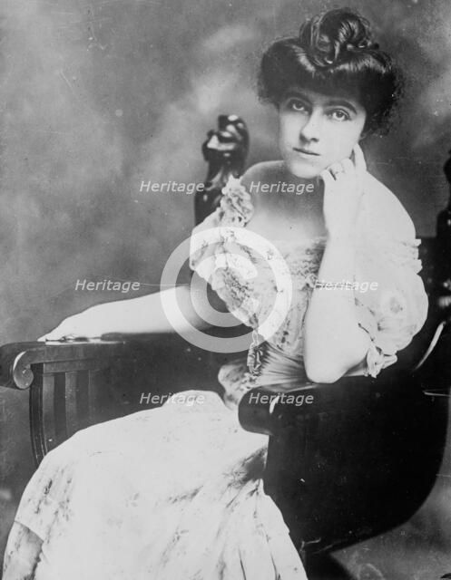 Mrs. B. Tarkington, 3/4 seated, between c1910 and c1915. Creator: Bain News Service.