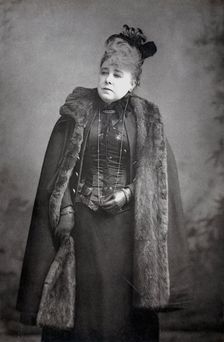 Mrs Bancroft (nee Marie Wilton) (1840-1921), English actress, c1890