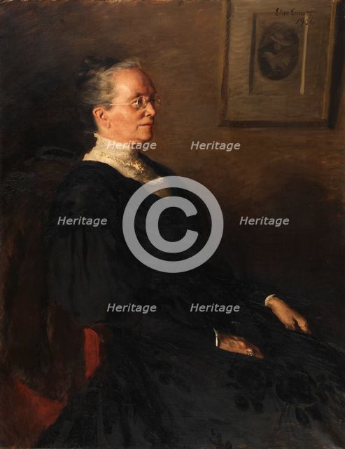 Mrs. Benjamin Franklin Goodrich, 1906. Creator: Ellen Emmet Rand.