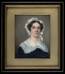 Mrs. Benjamin Silliman, ca. 1835. Creator: Henry Colton Shumway