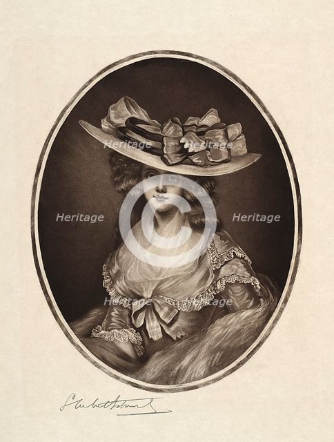 Mrs. Benwell, 19th-20th century. Creator: Samuel Arlent-Edwards (American, 1862-1938).