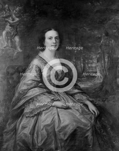 Mrs. Birdsall Cornell, 1860. Creator: Daniel Huntington.