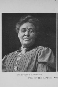 Mrs. Booker T. Washington, 1908. Creator: Unknown