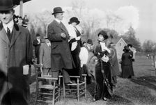 Mrs. Bramhall, Mr. & Mrs. Gilbert, between c1910 and c1915. Creator: Bain News Service