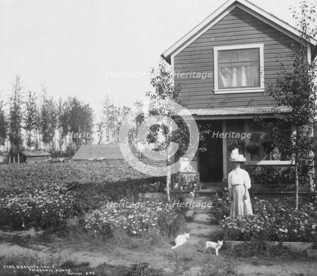 Mrs. Brandt's home, 1916. Creator: Unknown.