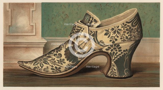 Mrs Brown's Shoe, 1885. Creator: Unknown.