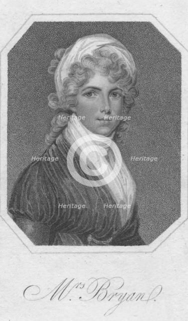 'Mrs. Bryan', 1801. Artist: Mackenzie.