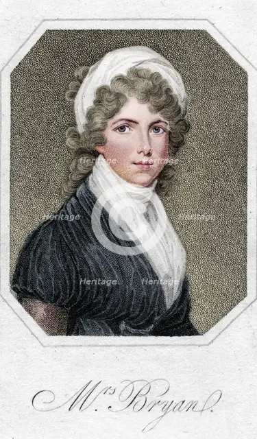'Mrs. Bryan', 1801. Artist: Mackenzie.