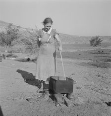 Mrs. Cates, Malheur County, Oregon, 1939. Creator: Dorothea Lange