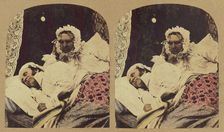 Mrs. Caudle's Curtain Lectures, about 1860. Creator: London Stereoscopic & Photographic Co
