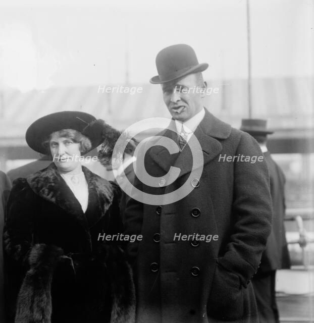 Mrs. Chance, Frank Chance, 1913. Creator: Bain News Service.