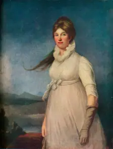 Mrs Chandler c1815. Artist: John James Masquerier