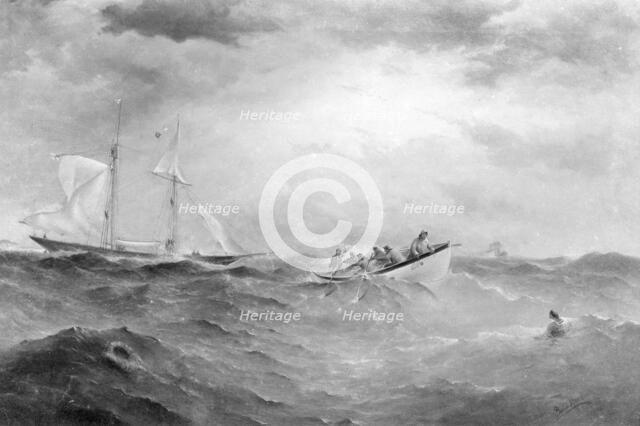 Mrs Chandler. 'Golden Fleece' RYS painting. Creator: Kirk & Sons of Cowes.