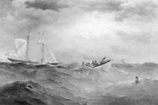 Mrs Chandler. Golden Fleece RYS painting. Creator: Kirk & Sons of Cowes