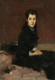 Mrs. Charles Gifford Dyer (Mary Anthony), 1880. Creator: John Singer Sargent