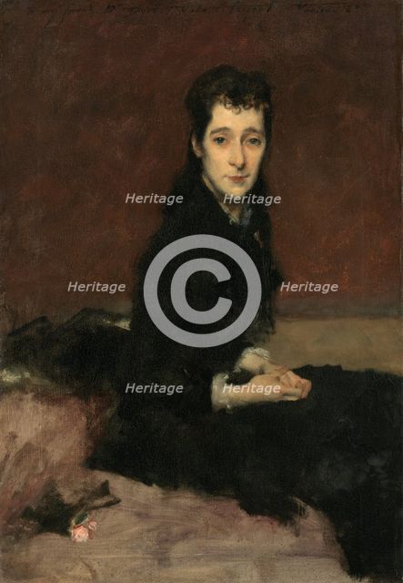 Mrs. Charles Gifford Dyer (Mary Anthony), 1880. Creator: John Singer Sargent.
