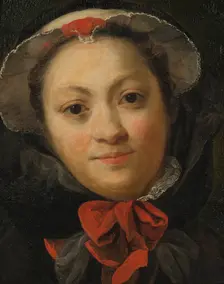 Mrs Charlotta Pilo, née Desmarées, 1756. Creator: Carl Gustaf Pilo