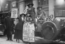 Mrs. Chas. Farnam, Mrs. F.H. Dike, Mrs. F.P. Adams, George Tolly, 16 May 1917. Creator: Bain News Service