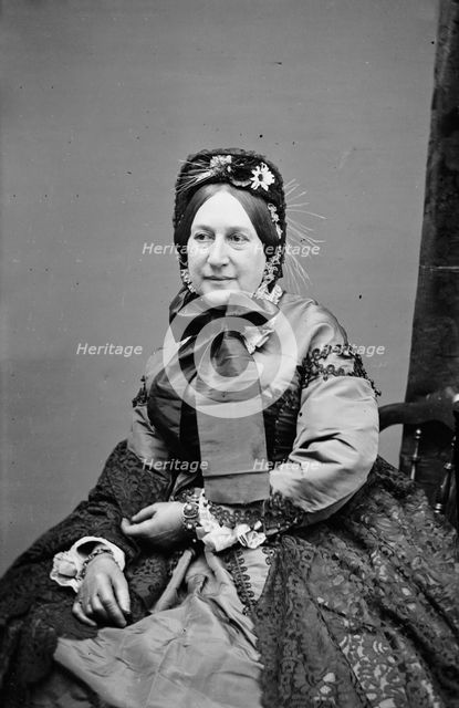 Mrs. Chas. Keen, between 1855 and 1865. Creator: Unknown.